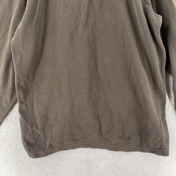 RedHead 1/4 Zip Pullover Shirt Men's XL Long Sleeve‎ Brown Canvas - Picture 11 of 12